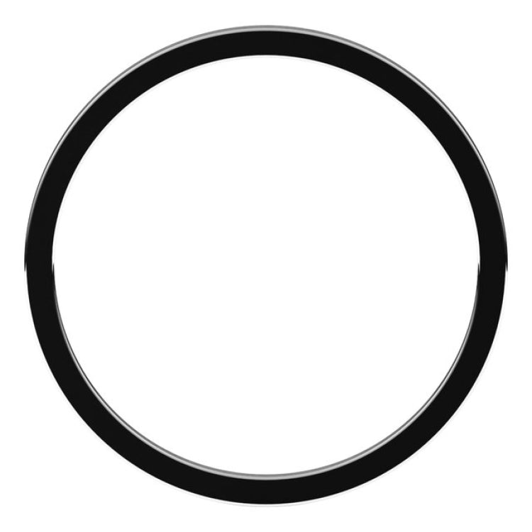 14K White Gold 1 mm Flat Band Size 7.5