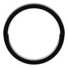 Platinum 2 mm Comfort-Fit Flat Band Size 6.5
