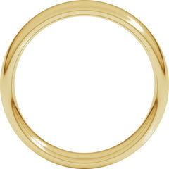 10K Yellow Gold 5 mm Comfort-Fit European-Style Band Size 10
