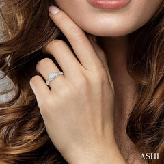 1/6 Ctw Diamond Semi-Mount Engagement Ring in 14K White Gold
